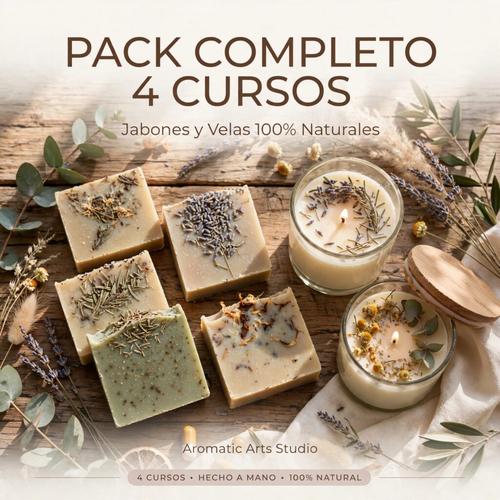 Pack Completo · 4 Cursos - Aromatic Arts Studio